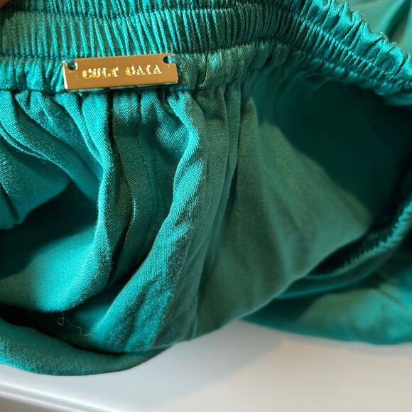 Cult Gaia Theia Cutout Backless Azure Teal Maxi Dress Size Small - Picture 11 of 11